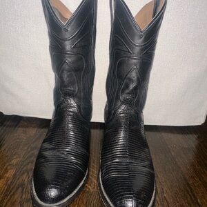 Tecovas “The Nolan” Midnight Lizard Boots